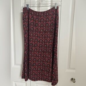 Talbots Geometric Patterned Skirt